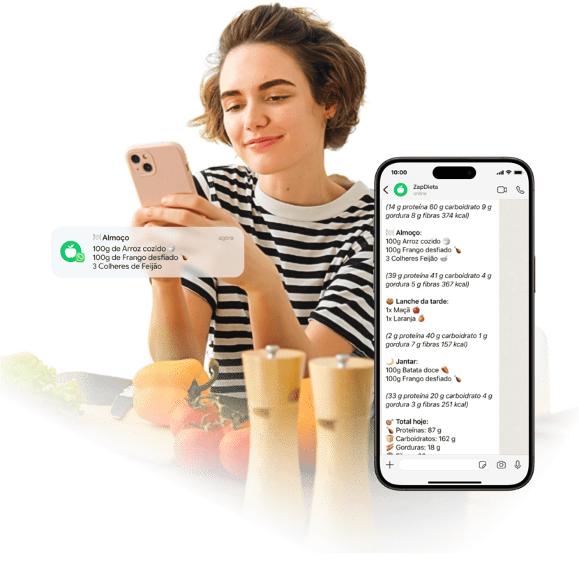 ZapDieta melhor app para emagrecer com calculadora de calorias