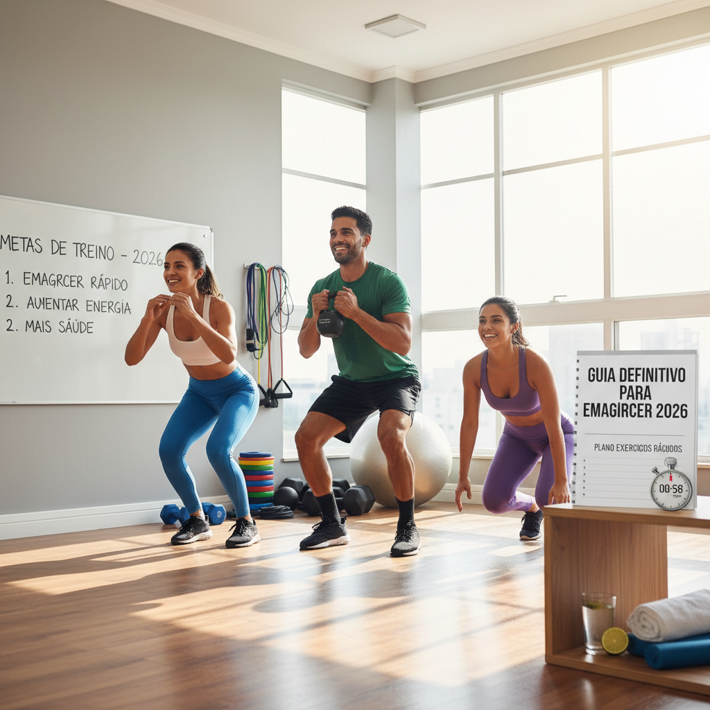 Pessoa praticando exercício para emagrecer rápido com alta intensidade e foco