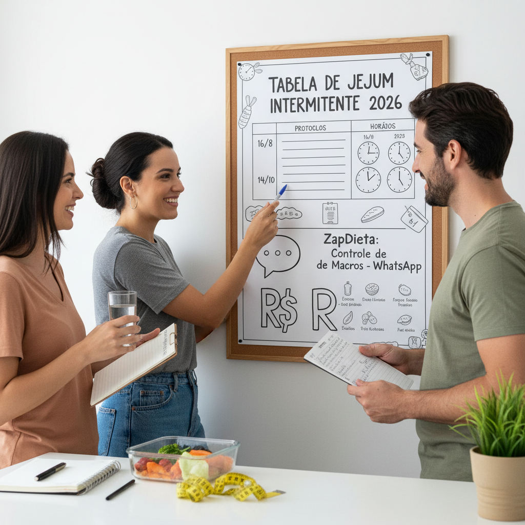 tabela de jejum intermitente