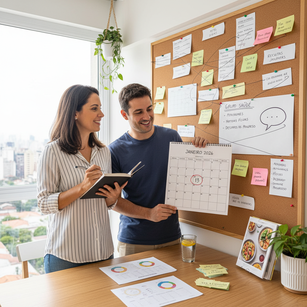 Interface do ZapDieta no WhatsApp analisando foto de um prato saudável