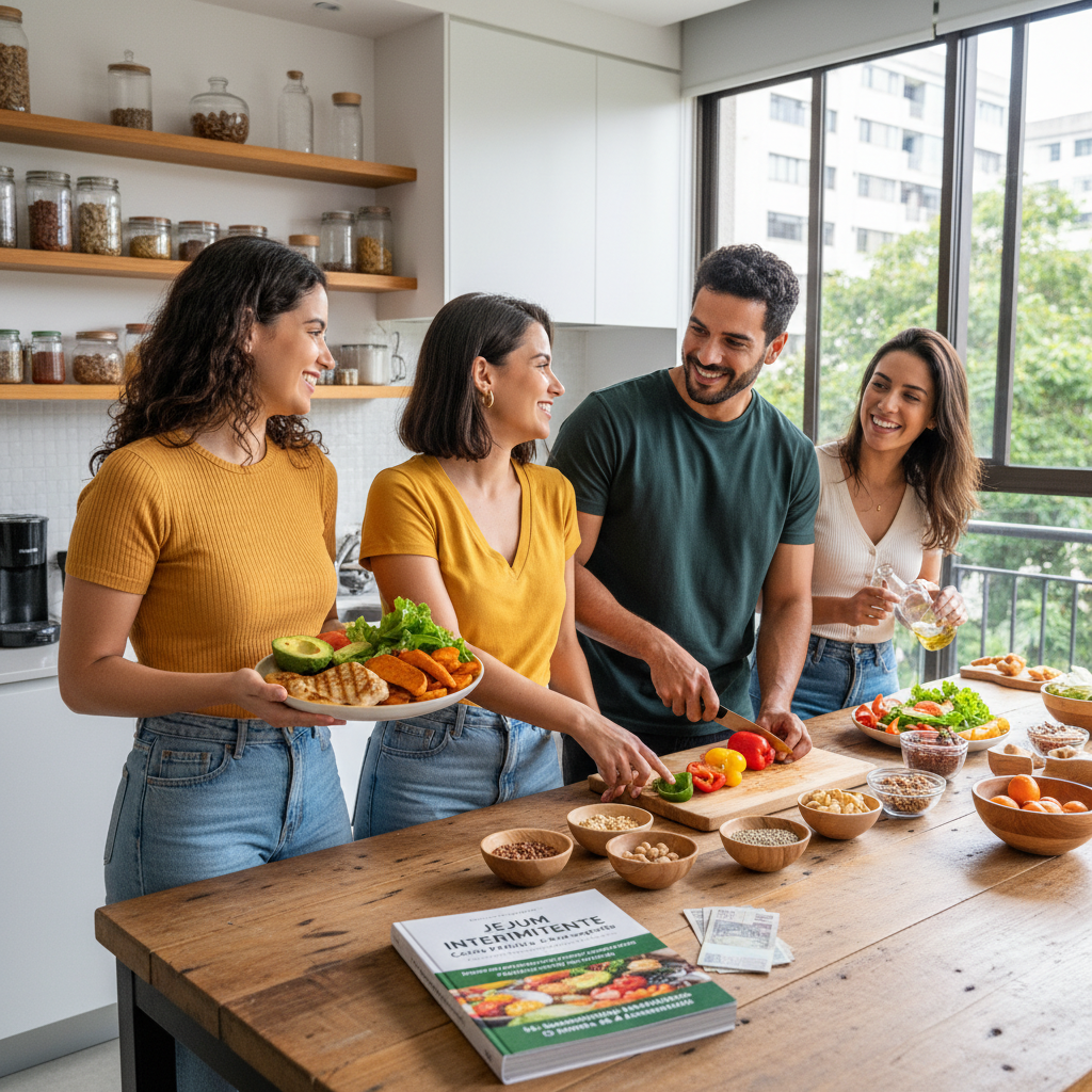 Jejum Intermitente Cardápio: Guia Prático e Menu Completo Infográfico de macronutrientes para jejum intermitente cardápio