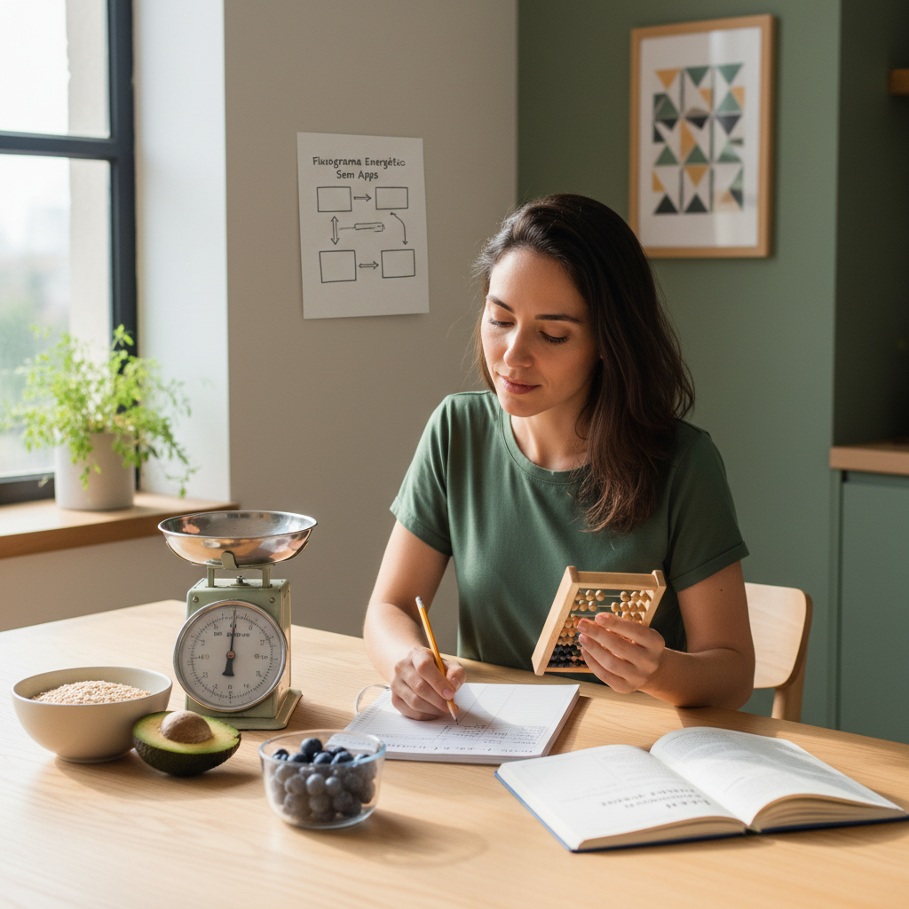 Calculadora de Caloria Diária: Guia Definitivo para Emagrecer com Precisão em 2026 Homem frustrado tentando usar aplicativos de dieta tradicionais