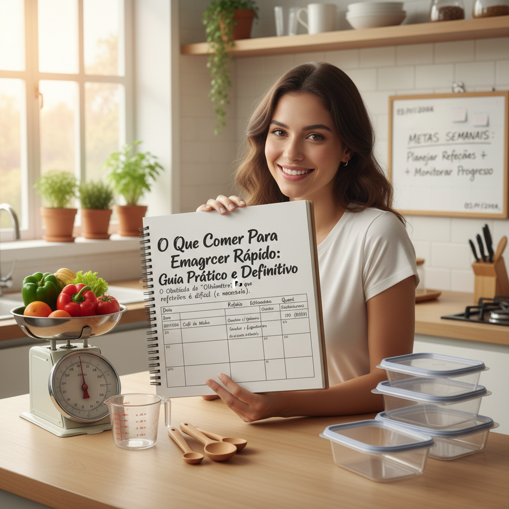 O Que Comer Para Emagrecer Rápido: Guia Prático e Definitivo Dificuldade de registrar refeições manualmente e o conceito de cegueira calórica