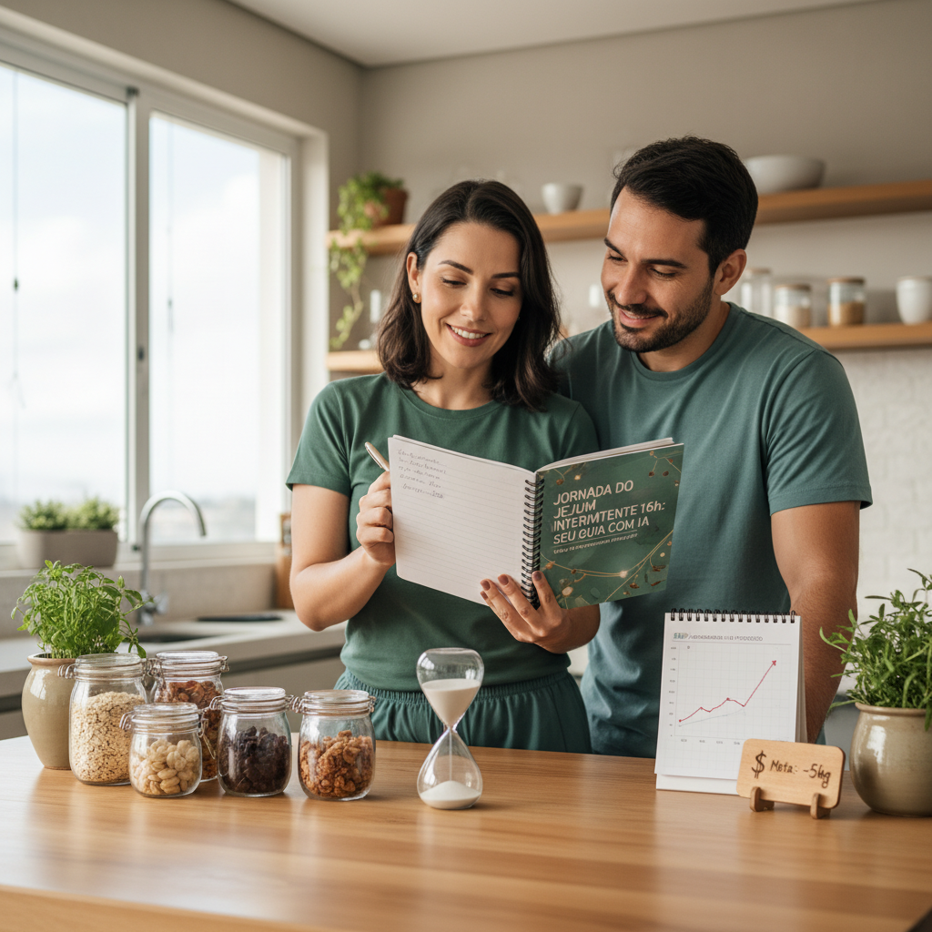 O conceito do jejum intermitente 16h e a janela de alimentação 16/8