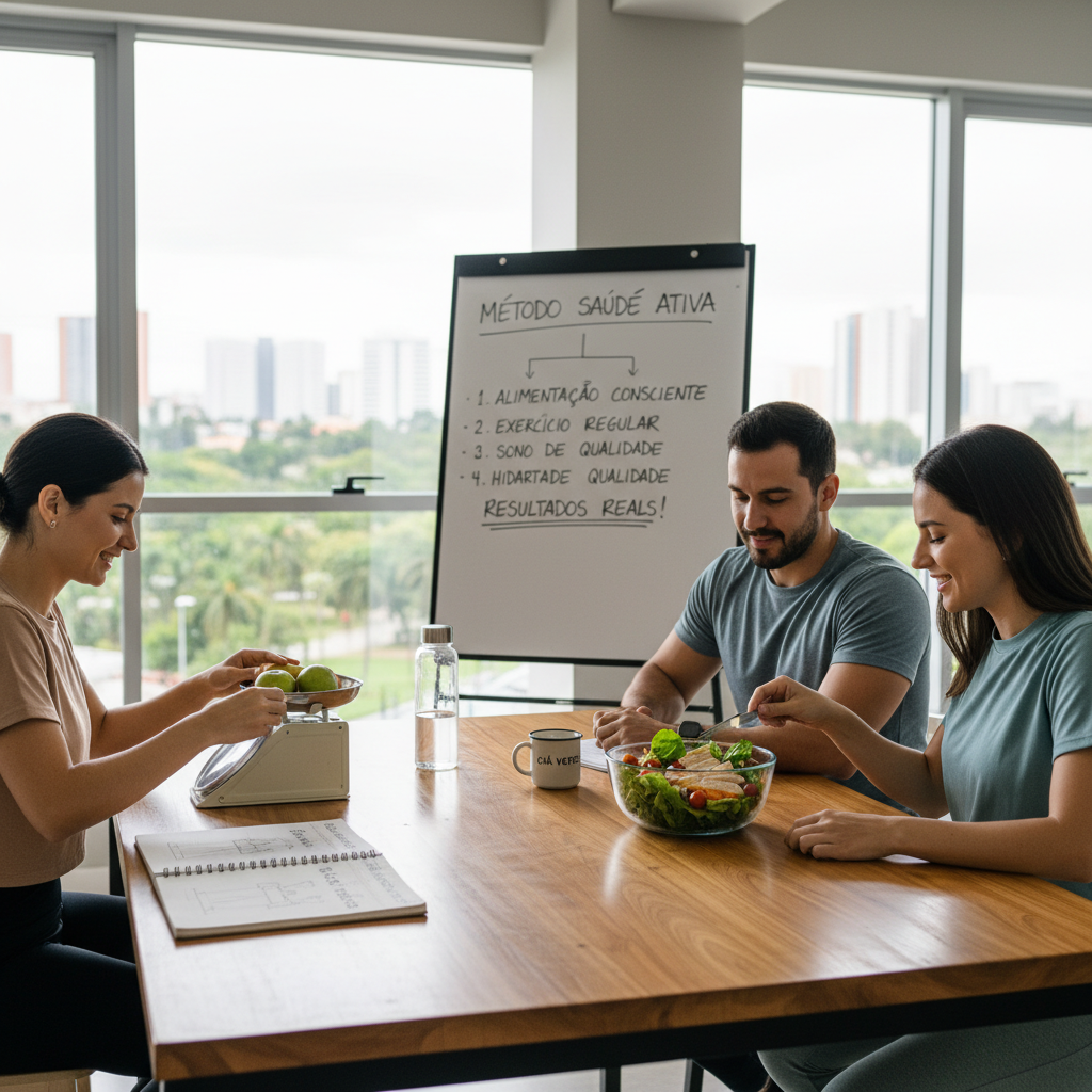 Método para emagrecer rápido com saúde baseado em déficit calórico e inteligência artificial