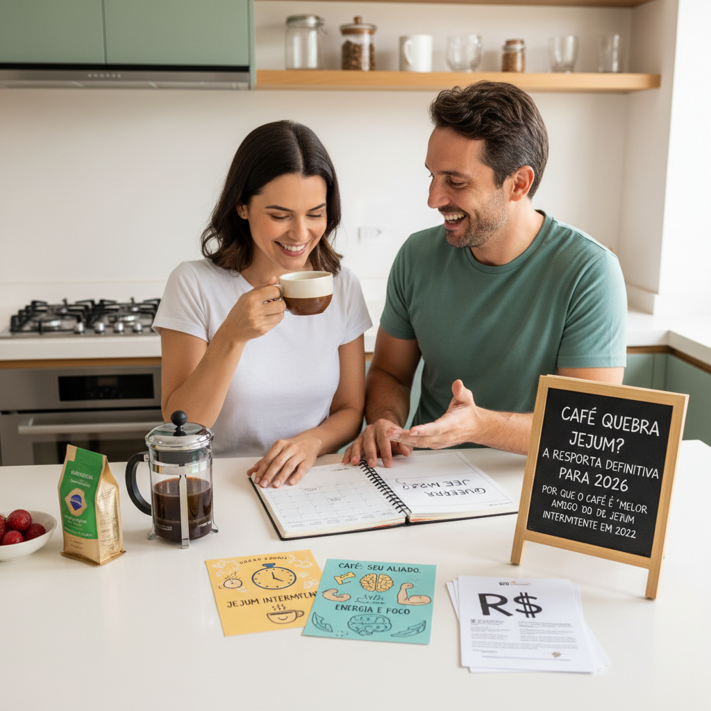 Pessoa sentindo o aroma do café, representando o benefício da bebida no jejum intermitente