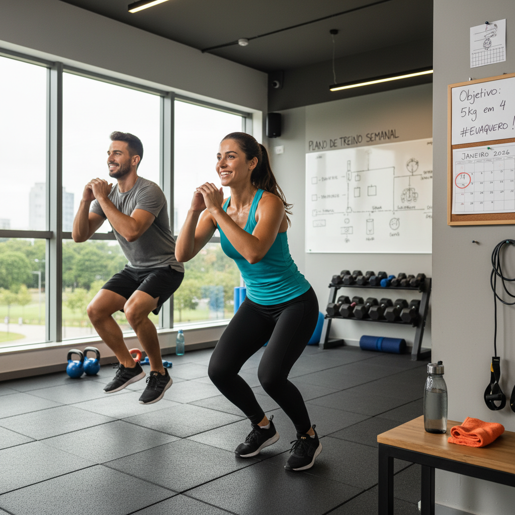 Pessoa praticando exercícios de alta intensidade para emagrecer rápido e queimar gordura