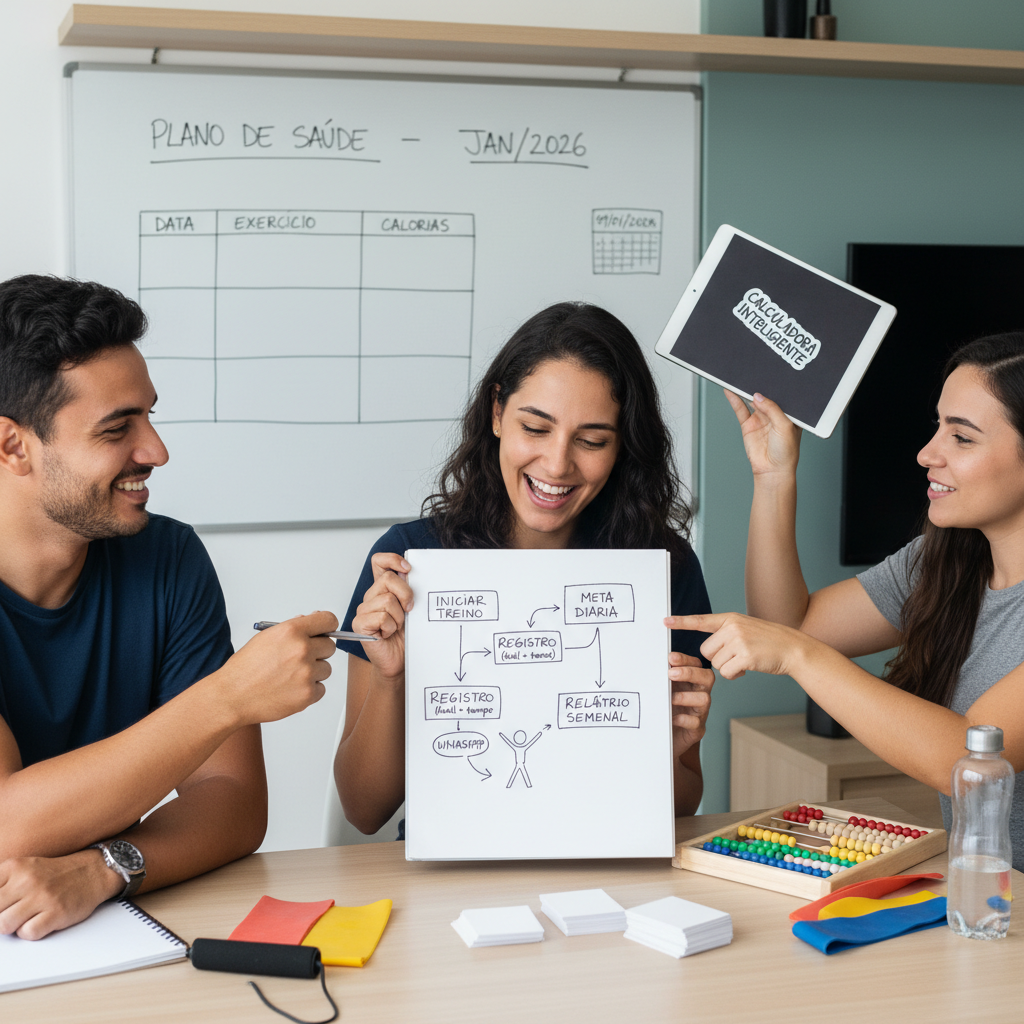 Calculadora de Calorias Exercícios: O Guia Completo para Queimar Gordura com Precisão Interface do ZapDieta no WhatsApp mostrando registro de exercícios por áudio