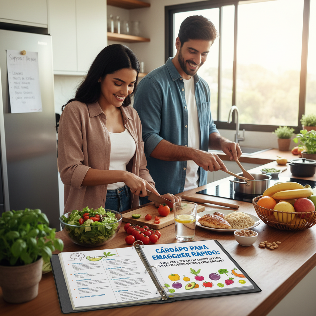 Cardápio para Emagrecer Rápido: Guia Estratégico e Prático O que deve ter em um cardápio para emagrecer rápido e com saúde